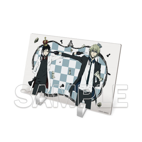 『デュラララ!!×2』【原作20周年記念】アクリルプレート Ver.折原臨也VS平和島静雄(チェス盤)